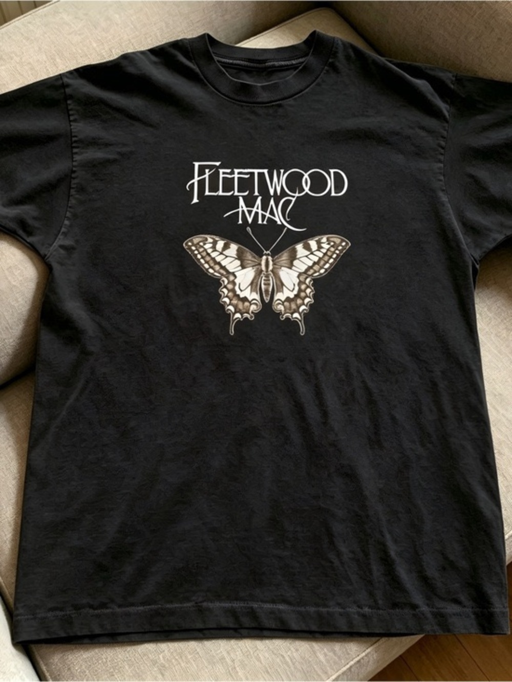 Fleetwood Mac Butterfly Graphic Tee - Black